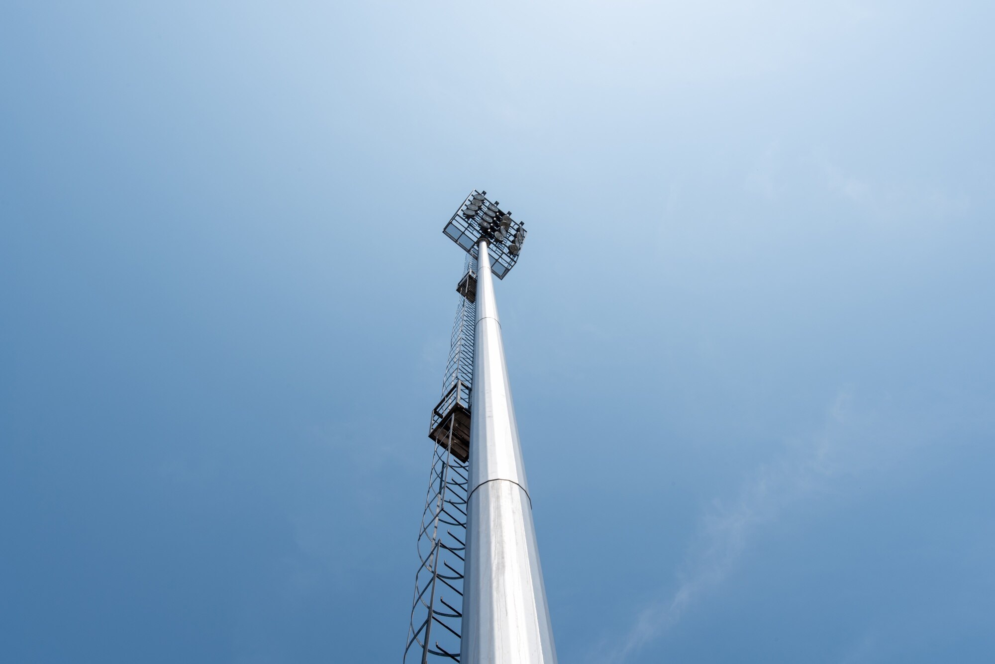 5G network tower supporting wireless coverage