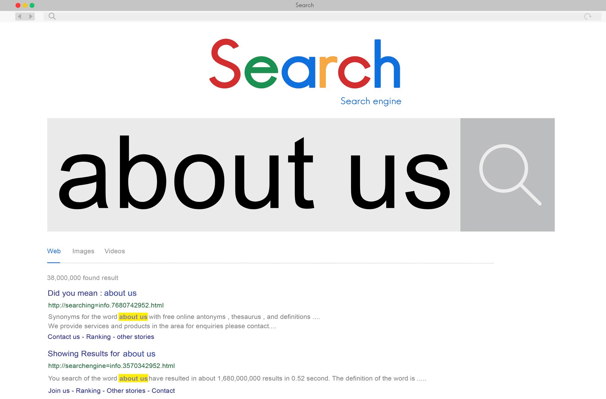 Person researching business topics with AI-powered search